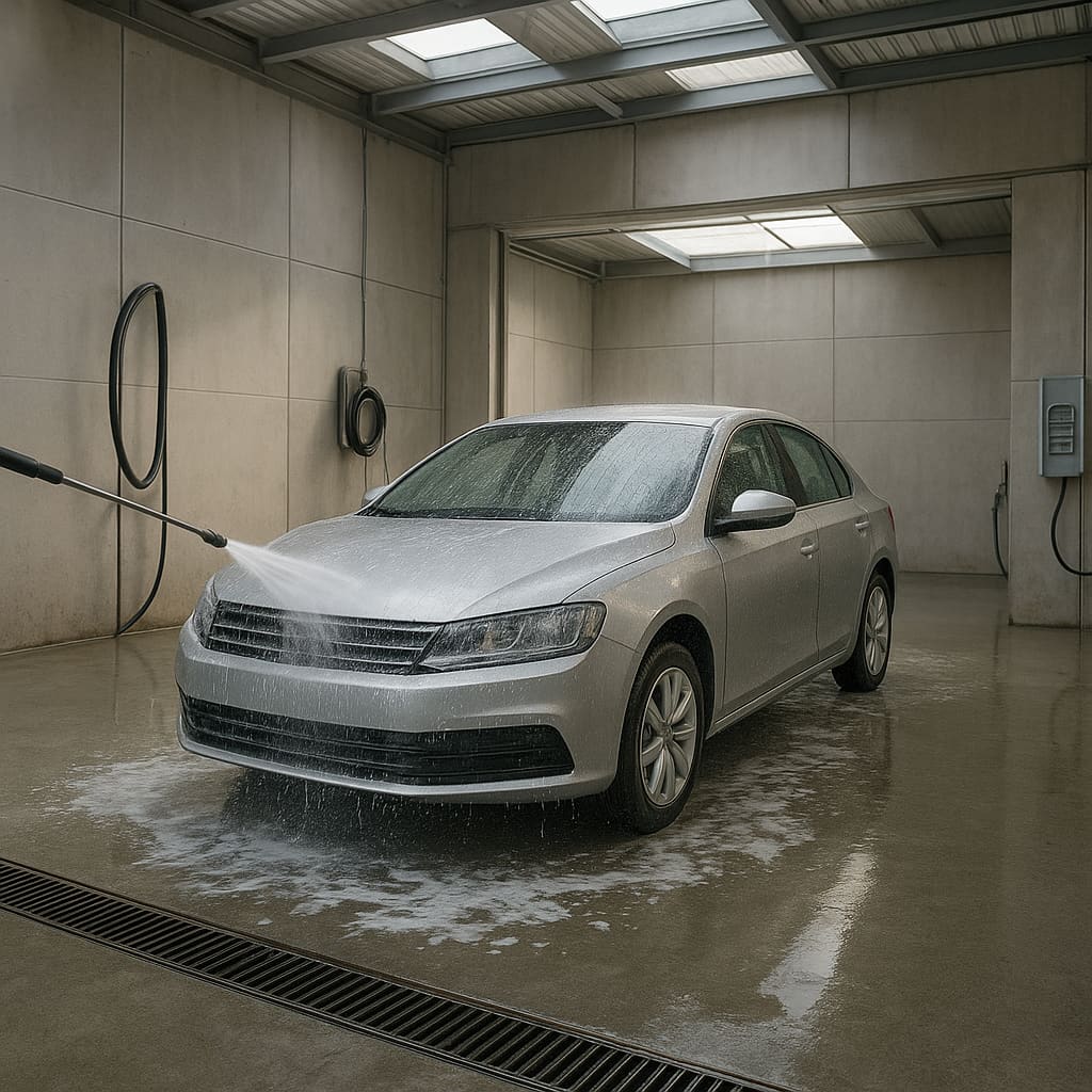 Self-Service Car Wash Bay